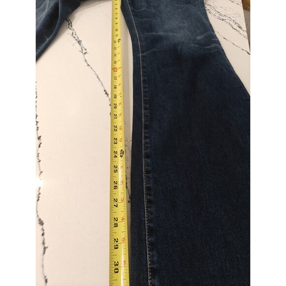 AG Adriano Goldschmied The Angel Jeans Womens 32R Blue Bootcut Flare Denim USA - Picture 6 of 14